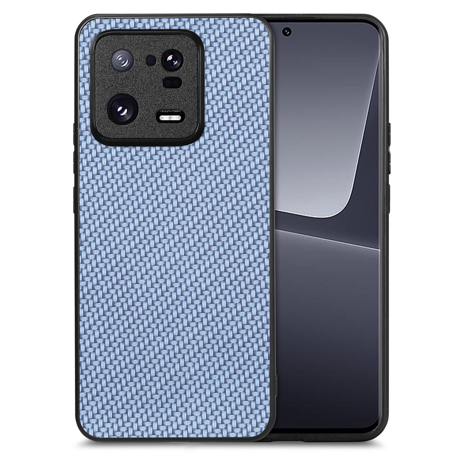 For Xiaomi 13 Pro 5G Carbon Fiber Texture Phone Case PU Leather Coated PC TPU Phone Cover Support Wireless Charging For Xiaomi 13 Pro 5G Carbon Fiber Texture Phone Case PU Leather Coated PC TPU Phone Cover Support Wireless Charging